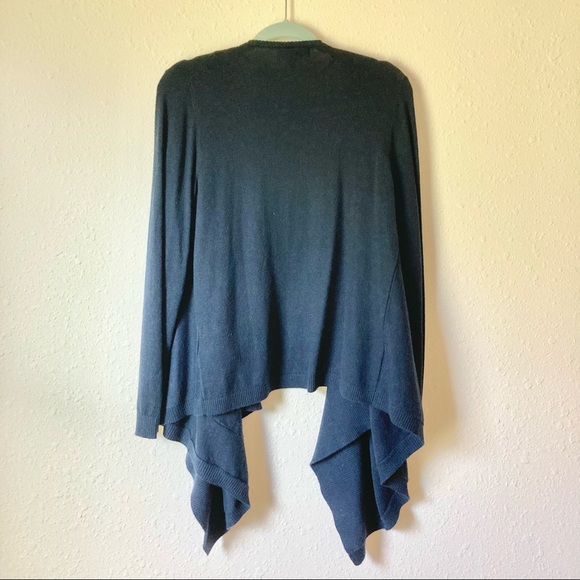 Banana Republic Navy High Low Cardigan - Picture 2 of 5